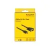 כבל תצוגה תקע HDMI לתקע DVI 24+1 ז/ז DELOCK | 85651