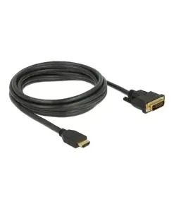 כבל תצוגה תקע HDMI לתקע DVI 24+1 ז/ז DELOCK | 85655
