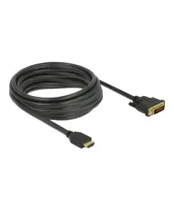 כבל תצוגה תקע HDMI לתקע DVI 24+1 ז/ז DELOCK | 85656