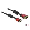 כבל תצוגה תקע HDMI לתקע DVI 24+1 ז/נ DELOCK | 84343