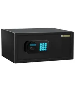 כספת הכוללת מערכת נעילה דיגיטלית ומפתח חירום נסתר בצבע שחור METLGUARD EM2042E 10.7KG