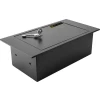 כספת הכוללת מפתח לוק יחיד בצבע שחור METLGUARD DC-150805 6KG