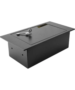 כספת הכוללת מפתח לוק יחיד בצבע שחור METLGUARD DC-150805 6KG