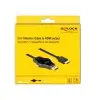 מולטי כבל תצוגה לחיבור מסך HDMI 4K ז/ז DELOCK | 85974 | 60hertz
