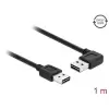 כבל EASY-USB 2.0 Type-A עם מחברים דו כיווניים צד אחד בזווית 90° ז/ז DELOCK | 83464 | 4K