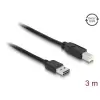 כבל USB 2.0 A-B עם מחבר דו כיווני ז/ז DELOCK | 83360 | 4K
