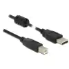 כבל USB 2.0 A-B עם פריט ז/ז DELOCK | 84894 | 4K