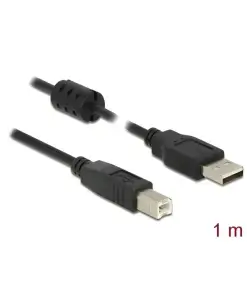 כבל USB 2.0 A-B עם פריט ז/ז DELOCK | 84895 | 4K