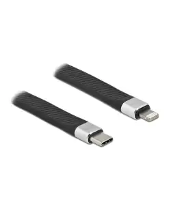 כבל USB 2.0 שטוח תקע USB-C לתקע Lightning תומך PD 3A ז/ז DELOCK | 86941