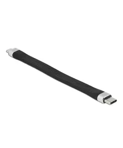 כבל USB 2.0 שטוח תקע USB-C לתקע USB Micro-B תומך PD 3 A ז/ז DELOCK | 86793