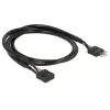 כבל USB 2.0 תקע 10 פין לשקע 10 פין DELOCK | 83873 | 4K