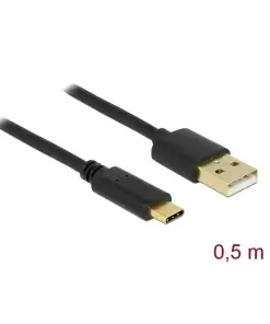 כבל USB 2.0 תקע USB-A לתקע USB-C ז/ז DELOCK | 83326 | 4K