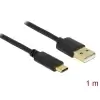 כבל USB 2.0 תקע USB-A לתקע USB-C ז/ז DELOCK | 83600 | 4K