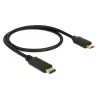 כבל USB 2.0 תקע USB-C לתקע USB Micro-B תומך PD 3 A ז/ז DELOCK | 83333 | 4K