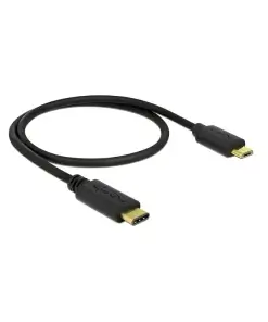 כבל USB 2.0 תקע USB-C לתקע USB Micro-B תומך PD 3 A ז/ז DELOCK | 83333 | 4K