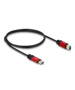 כבל USB 3.0 5Gbps Red metal תקע USB-B לתקע USB-A ז/ז DELOCK | 82756 | 4K