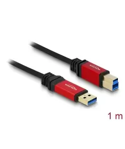 כבל USB 3.0 5Gbps Red metal תקע USB-B לתקע USB-A ז/ז DELOCK | 82756 | 4K