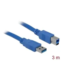 כבל USB 3.0 5Gbps תקע USB-B לתקע USB-A ז/ז DELOCK | 82581 | 4K