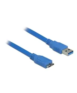 כבל USB 3.0 5Gbps תקע USB Micro-B לתקע USB-A ז/ז DELOCK | 82531 | 4K