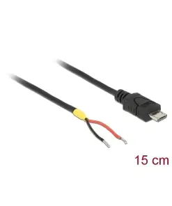 כבל USB-A 2.0 זכר עם 2 גידים פתוחים ז/ז DELOCK | 85306 | 4K