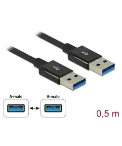 כבל USB-A 3.1 Gen 2 10Gbps קואקסיאלי ז/ז DELOCK | 83981 | 4K