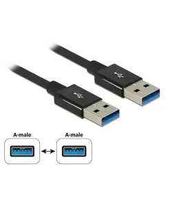 כבל USB-A 3.1 Gen 2 10Gbps קואקסיאלי ז/ז DELOCK | 83981 | 4K