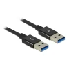 כבל USB-A 3.1 Gen 2 10Gbps קואקסיאלי ז/ז DELOCK | 83981 | 4K
