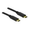 כבל USB-C 2.0 תומך PD 3A ז/ז DELOCK | 83867 | 4K