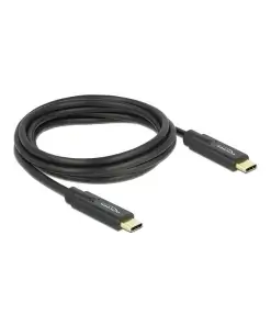 כבל USB-C 3.1 Gen1 5Gbps תומך PD 5A ז/ז DELOCK | 85527 | 4K