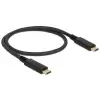 כבל USB-C 3.1 Gen2 10Gbps תומך PD 3A ז/ז DELOCK | 83042 | 4K