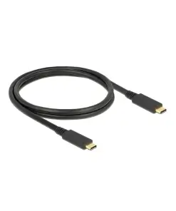 כבל USB-C 3.1 Gen2 10Gbps תומך PD 5A ז/ז DELOCK | 85531 | 4K