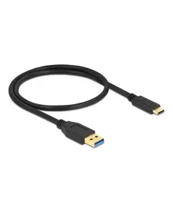 כבל USB3.2 Gen2 10Gbps תקע USB-A לתקע USB-C ז/ז DELOCK | 83869 | 4K