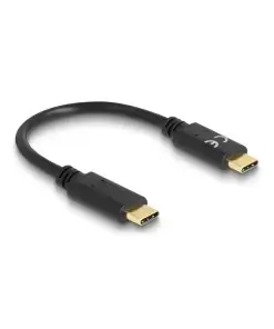 כבל טעינה USB-C ז/ז תומך PD 5A 100 W ז/ז DELOCK | 85356 | 4K