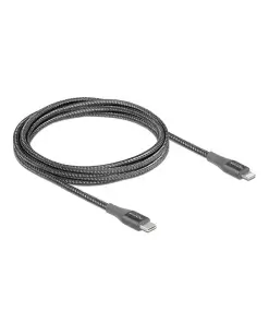 כבל טעינה ונתונים תקע USB-C לתקע Lightning MFi Certified ז/ז DELOCK | 86632