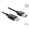 כבל מאריך EASY-USB 2.0 Type-A ז/נ עם מחבר דו כיווני DELOCK | 83373 | 4K