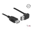כבל מאריך EASY-USB 2.0 Type-A עם מחבר דו כיווני בזווית צד 90° זנ DELOCK 83547 4K