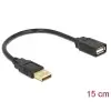 כבל מאריך USB-A 2.0 ז/נ DELOCK | 82457 | 4K