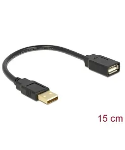 כבל מאריך USB-A 2.0 ז/נ DELOCK | 82457 | 4K