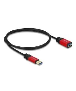 כבל מאריך USB-A 3.0 5Gbps Red metal ז/נ DELOCK | 82752 | 4K