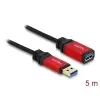 כבל מאריך USB-A 3.0 5Gbps Red metal ז/נ DELOCK | 82755 | 4K