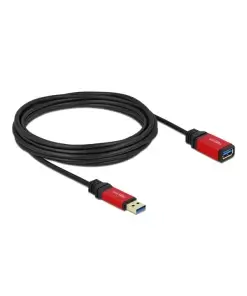 כבל מאריך USB-A 3.0 5Gbps Red metal ז/נ DELOCK | 82755 | 4K