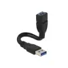 כבל מאריך USB-A 3.0 5Gbps ShapeCable ז/נ DELOCK | 83713 | 4K