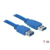 כבל מאריך USB-A 3.0 5Gbps ז/נ DELOCK | 82538 | 4K