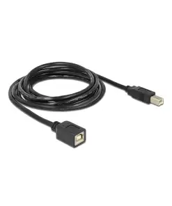 כבל מאריך USB-B 2.0 ז/נ DELOCK | 83427 | 4K