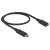 כבל מאריך USB-C 3.1 Gen1 5Gbps תומך PD 3A ז/נ DELOCK | 85532 | 4K