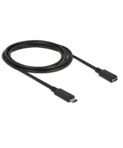 כבל מאריך USB-C 3.1 Gen1 5Gbps תומך PD 3A ז/נ DELOCK | 85542 | 4K