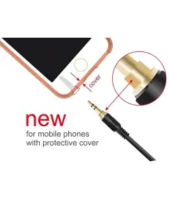 כבל מאריך אודיו PL 3.5 סטריאו 3 מגעים ז/נ צבע שחור DELOCK | 85576