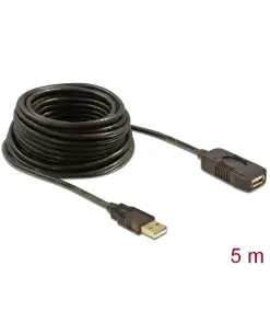 כבל מאריך אקטיבי USB-A 2.0 ז/נ DELOCK | 82308 | 4K