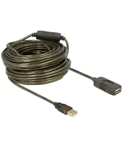 כבל מאריך אקטיבי USB-A 2.0 ז/נ DELOCK | 82690 | 4K