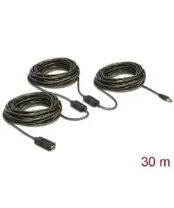 כבל מאריך אקטיבי USB-A 2.0 ז/נ DELOCK | 83453 | 4K